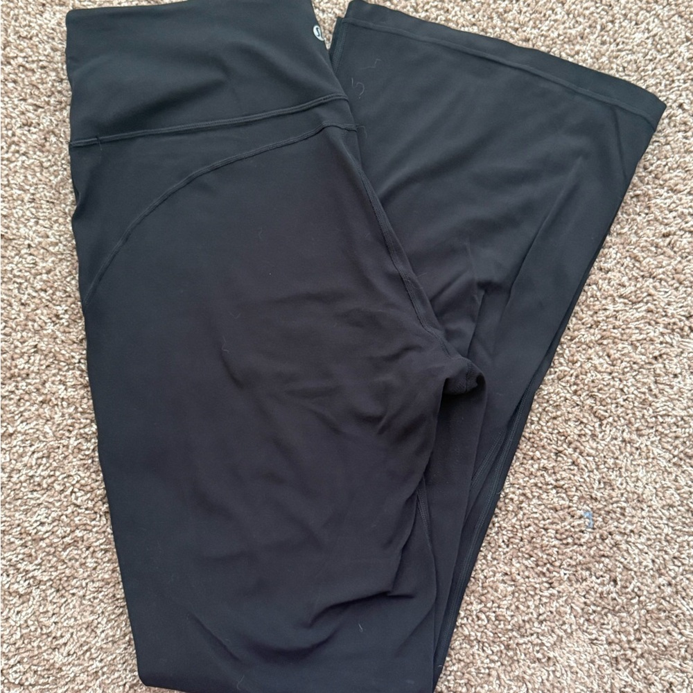 Black Lululemon Flare Leggings